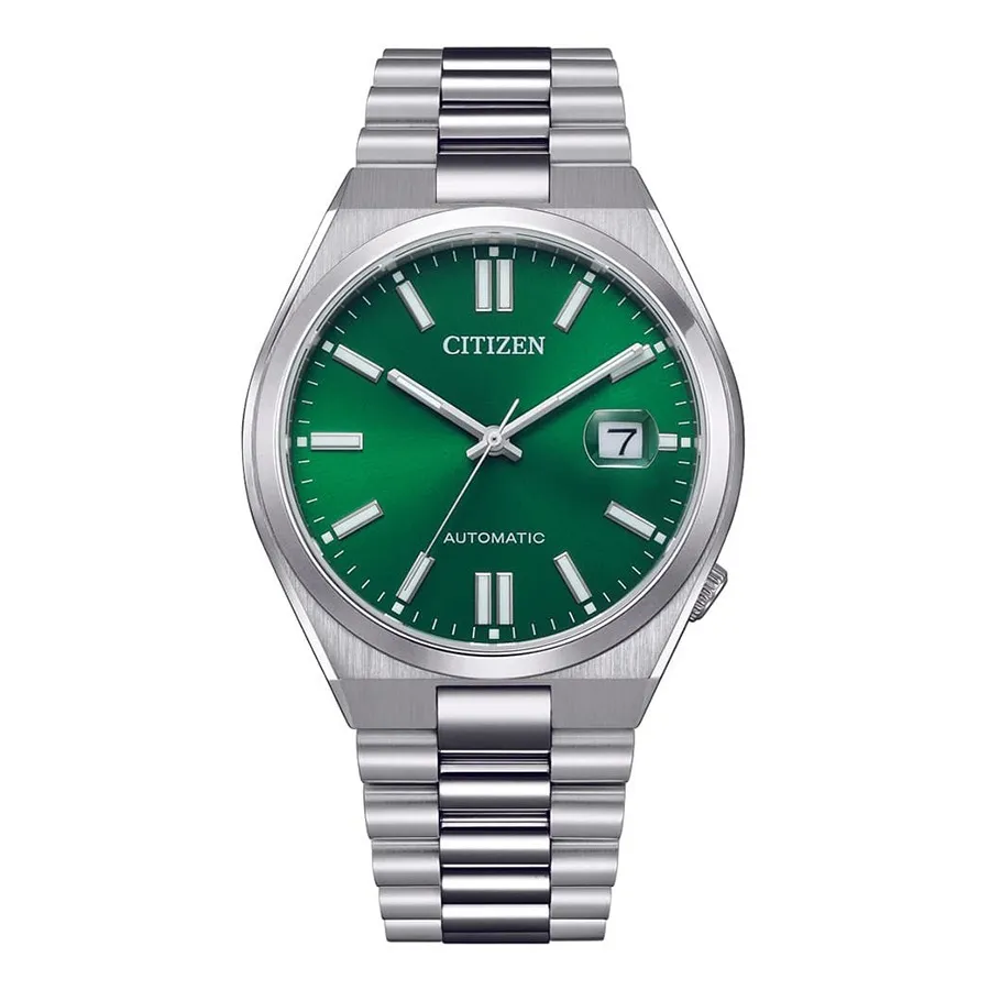 Đồng Hồ Nam Citizen Automatic Green Dial Watch NJ0150-81X Màu Bạc Xanh