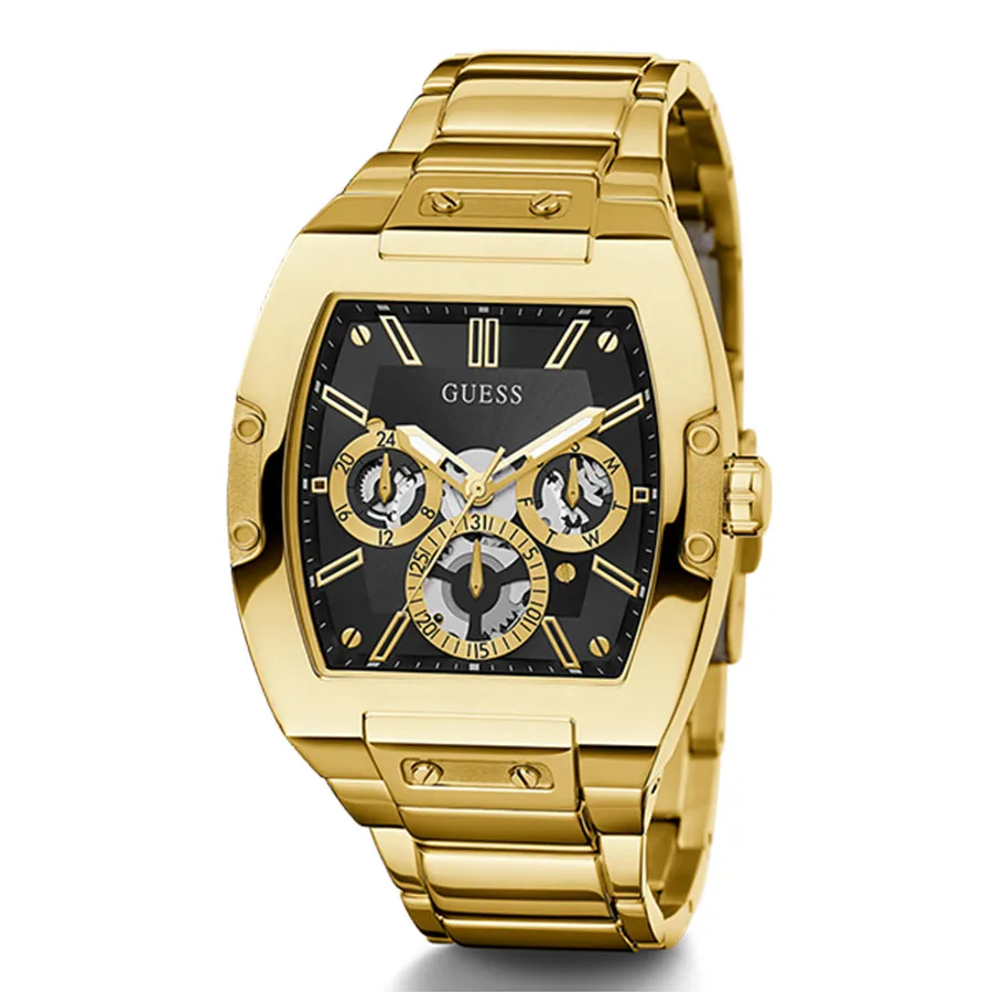 Đồng hồ - Đồng Hồ Nam Guess Mens Gold Tone Multi Function Watch GW0456G1 Màu Vàng Đen - Vua Hàng Hiệu