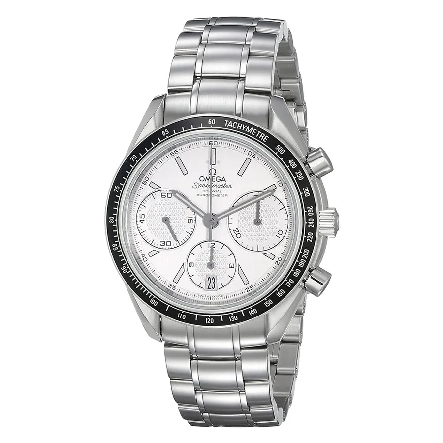 Đồng hồ Omega - Đồng Hồ Nam Omega Speedmaster Racing Automatic Chronograph Men's Watch 32630405002001 Màu Bạc Đen - Vua Hàng Hiệu