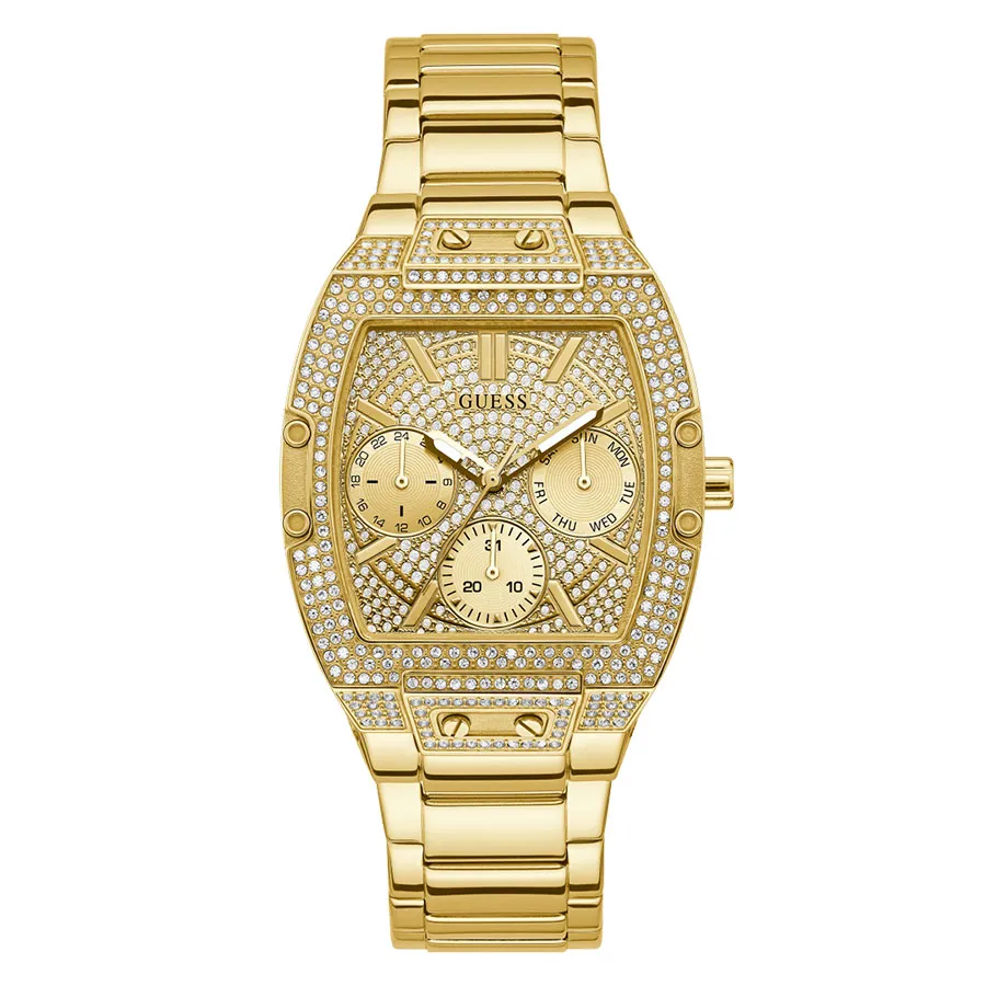 Đồng hồ - Đồng Hồ Nữ Guess Ladies Gold Tone Multi Function Watch GW0104L2 Màu Vàng - Vua Hàng Hiệu