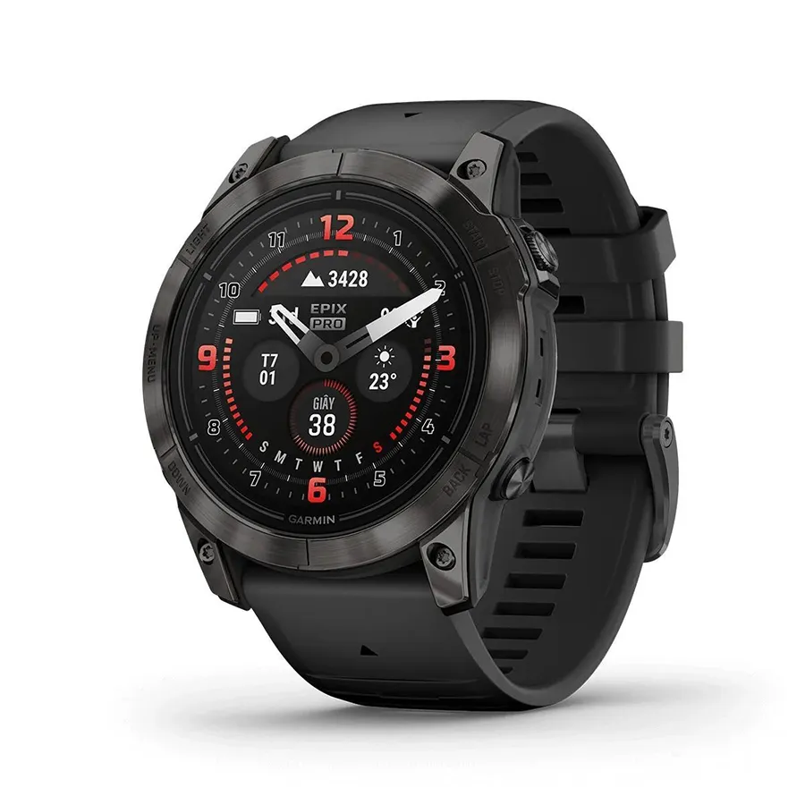 Đồng hồ Garmin - Đồng Hồ Thông Minh Garmin Epix Pro (Gen 2) 51mm Màu Đen - Vua Hàng Hiệu