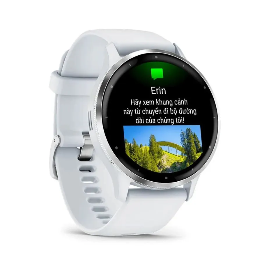 Đồng Hồ Thông Minh Garmin Venu 45mm Màu Trắng Vua Hàng Hiệu