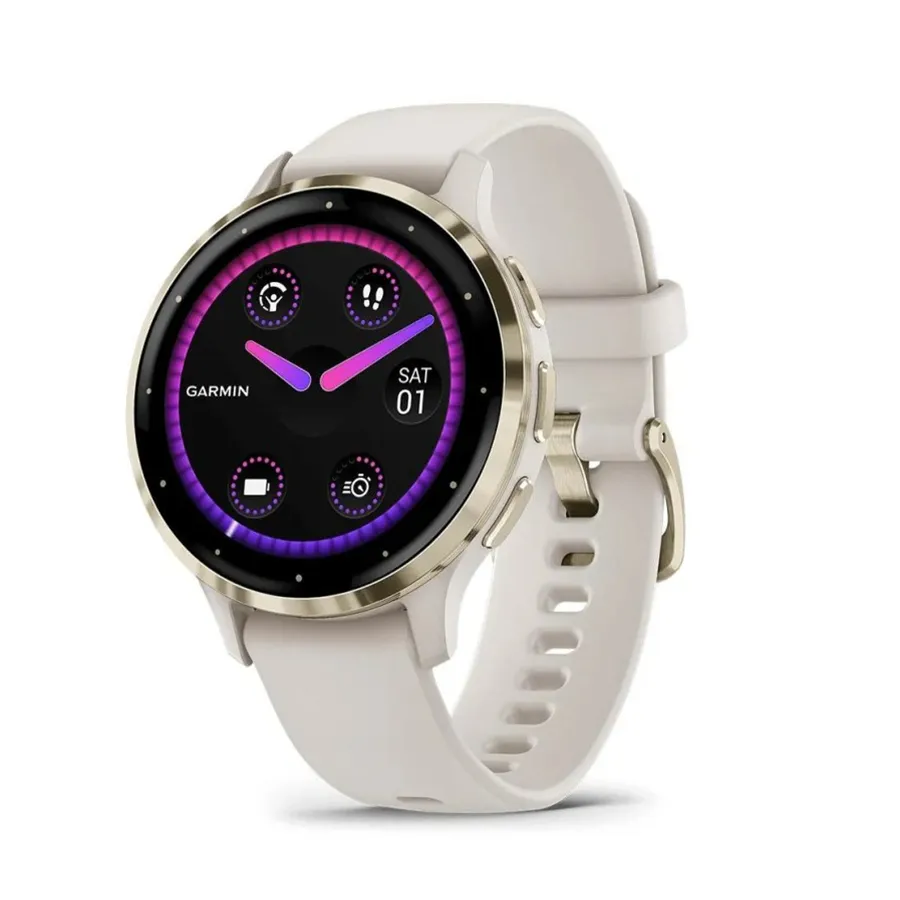 Garmin - Đồng Hồ Thông Minh Garmin Venu 3S 41mm Màu Trắng - Vua Hàng Hiệu