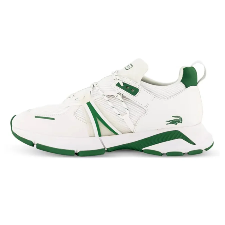Giày Thể Thao Nam Lacoste L003 Textile Trainers 7 43SMA0064082 Màu Trắng Xanh Size 42