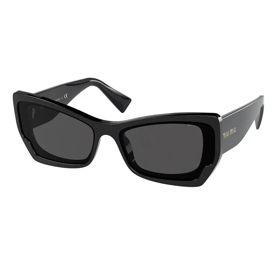 Miu Miu - Kính Mát Nữ Miu Miu Sunglasses OMU O7XS 0315S060 Màu Đen - Vua Hàng Hiệu