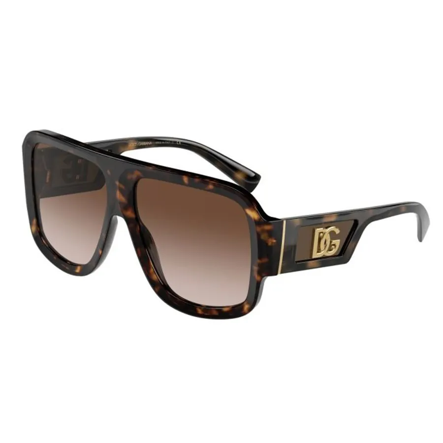 Kính mắt Mã giảm giá - Kính Mát Nam Dolce & Gabbana D&G Brown Gradient Square Men's Sunglasses DG4401 502/13 58 Màu Nâu - Vua Hàng Hiệu