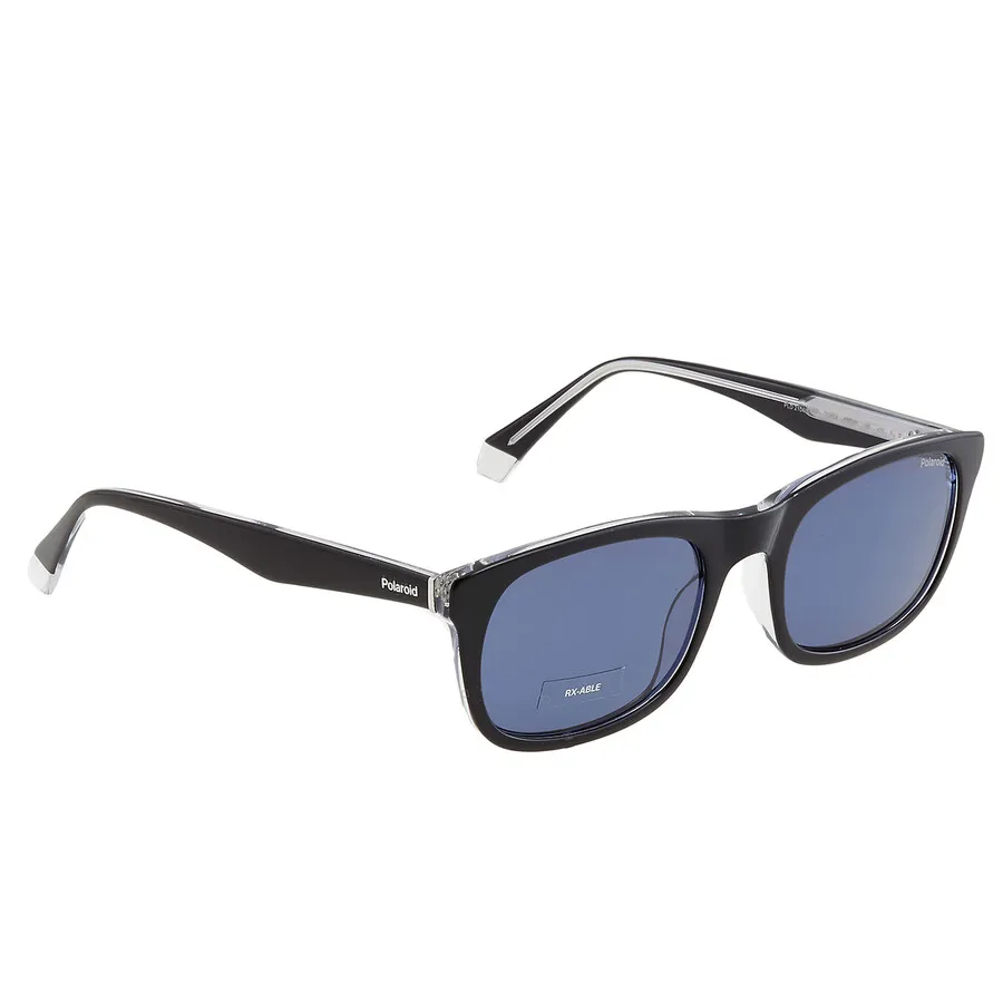 Polaroid - Kính Mát Nam Polaroid Core Grey Rectangular Men's Sunglasses PLD 2104/S/X 07C5/C3 55 Màu Xanh Đen - Vua Hàng Hiệu