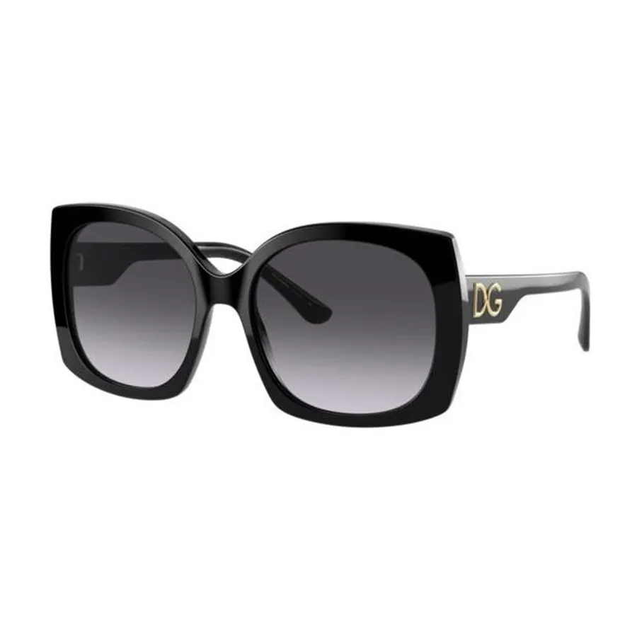 Kính mắt Mã giảm giá - Kính Mát Nữ Dolce & Gabbana D&G Grey Gradient Butterfly Ladies Sunglasses DG4385 501/8G 58 Màu Đen Xám - Vua Hàng Hiệu