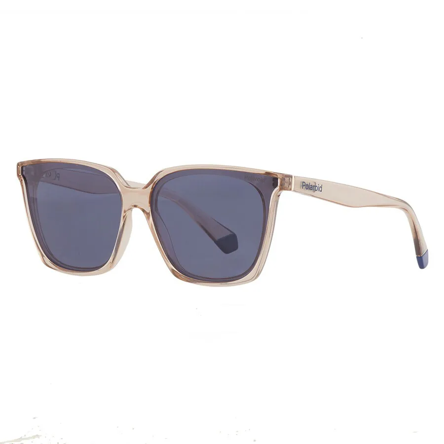 Polaroid - Kính Mát Nữ Polaroid Core Blue Cat Eye Ladies Sunglasses PLD 6160/S 010A/C3 62 Màu Be Xanh - Vua Hàng Hiệu