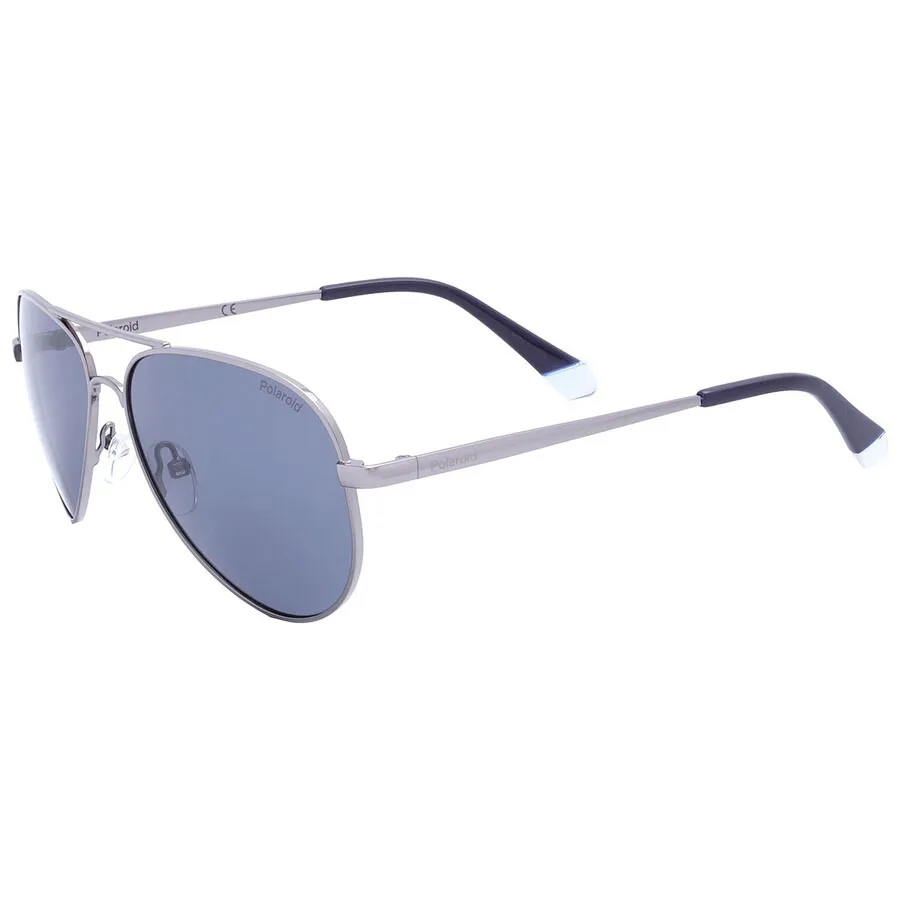 Polaroid - Kính Mát Polaroid Core Blue Pilot Unisex Sunglasses PLD 6012/N/NEW 0V84/C3 56 Màu Xanh Blue - Vua Hàng Hiệu