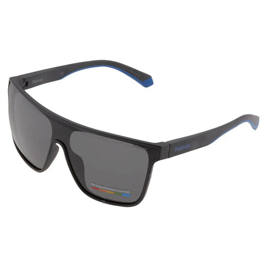 Polaroid - Kính Mát Polaroid Core Polarized Grey Browline Sunglasses PLD 2130/S 00VK/M9 99 Màu Xám - Vua Hàng Hiệu