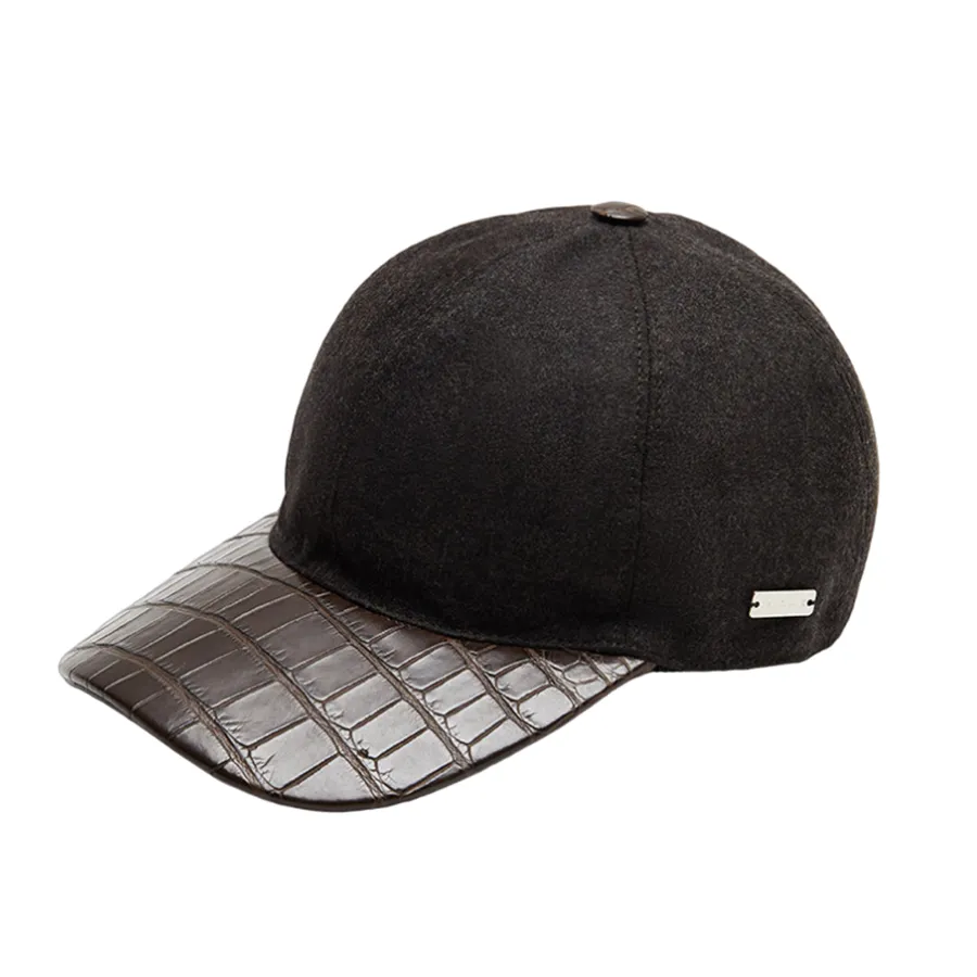 Mũ Biagini Baseball Hat Filadelfia Dark Brown Màu Nâu