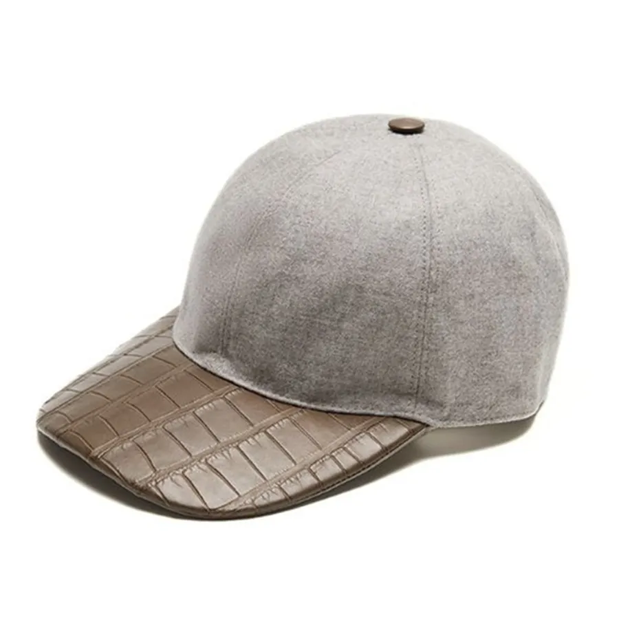 Mũ Biagini Baseball Hat Filadelfia Sand Màu Xám Nâu