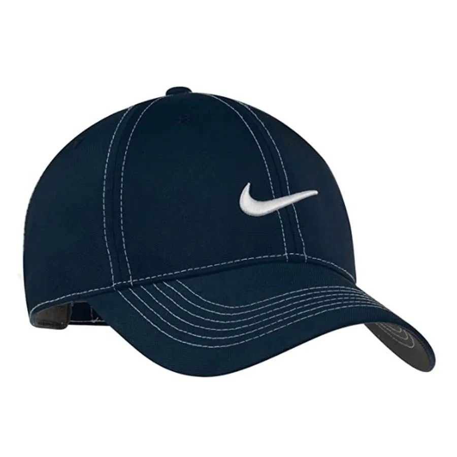 Mũ nón Nike - Mũ Unisex Nike 333114 Adult Legacy91 Contrast Stitch Hat-Midnight Màu Xanh Đậm - Vua Hàng Hiệu