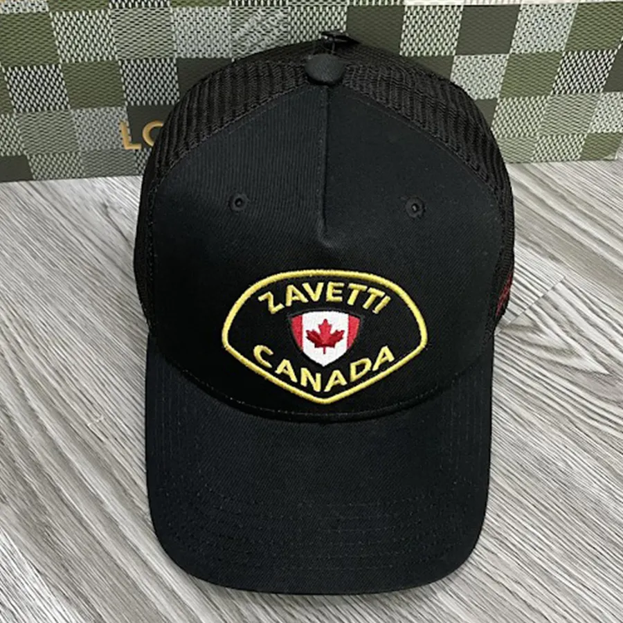 Mũ Zavetti Canada Alberta Black Cap Màu Đen Size 57-59 Vua Hàng Hiệu