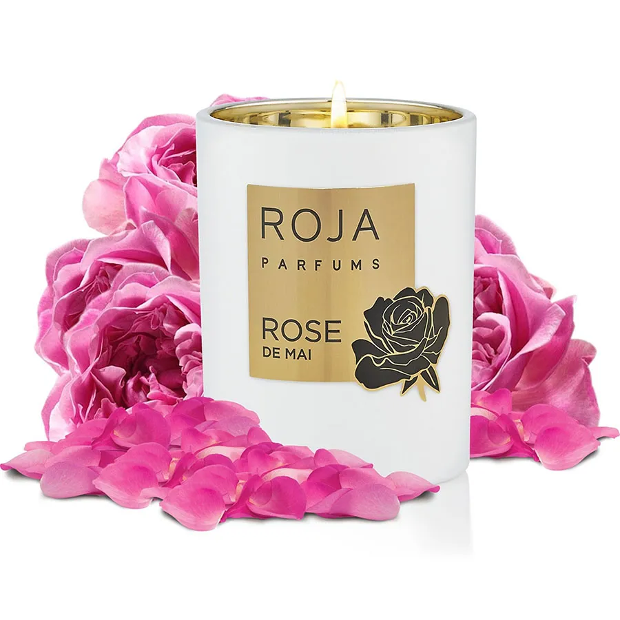 Nến Thơm Roja Parfums Rose De Mai Candle 300g | Vua Hàng Hiệu