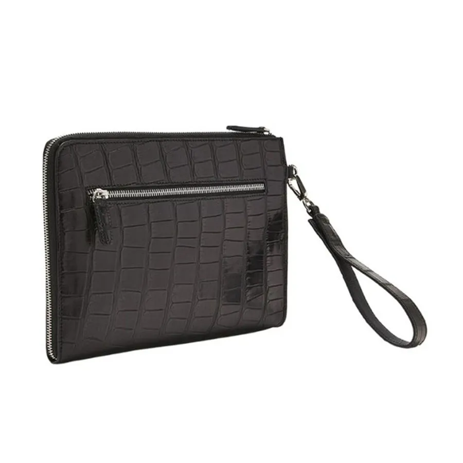 Túi Cầm Tay Nam Biagini Clutch Dubai Màu Đen