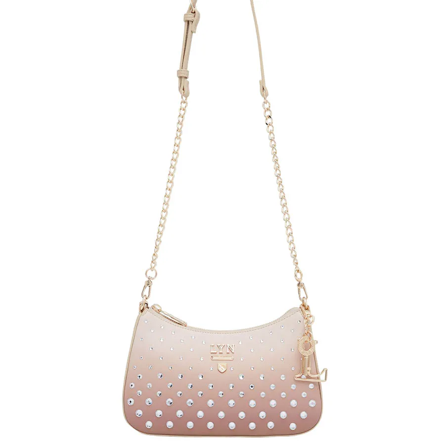 Túi Đeo Vai Nữ Lyn Tricia Gradients Shoulder Bags LL24CBF271 Màu Vàng Hồng