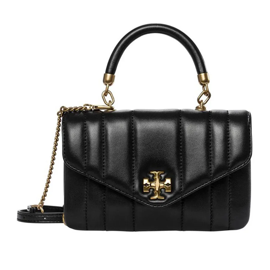 Tory Burch - Túi Xách Nữ Tory Burch Mini Kira Top Handle Bag 143506 Màu Đen - Vua Hàng Hiệu