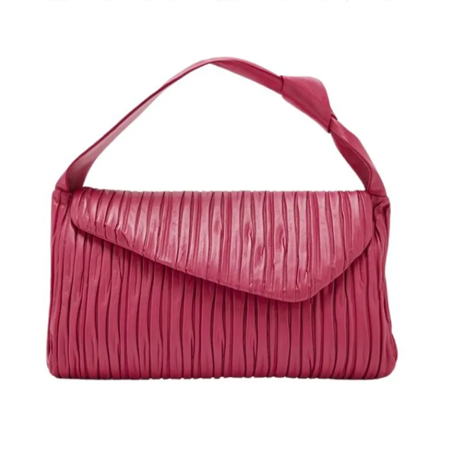 Túi Xách Tay Nữ Biagini Softissima Fuchsia Màu Hồng Fuchsia