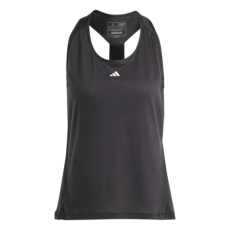 Thời trang Adidas Áo ba lỗ - Áo Ba Lỗ Tập Luyện Nữ Adidas Power Aeroready Tank Top IM2696 Màu Đen Size M - Vua Hàng Hiệu