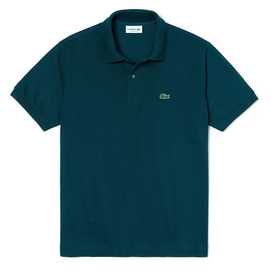 Thời trang Xanh lá - Áo Polo Nam Lacoste Slim Fit L.12.12 Short Sleeve Shirt Màu Xanh Lá Size 3 - Vua Hàng Hiệu
