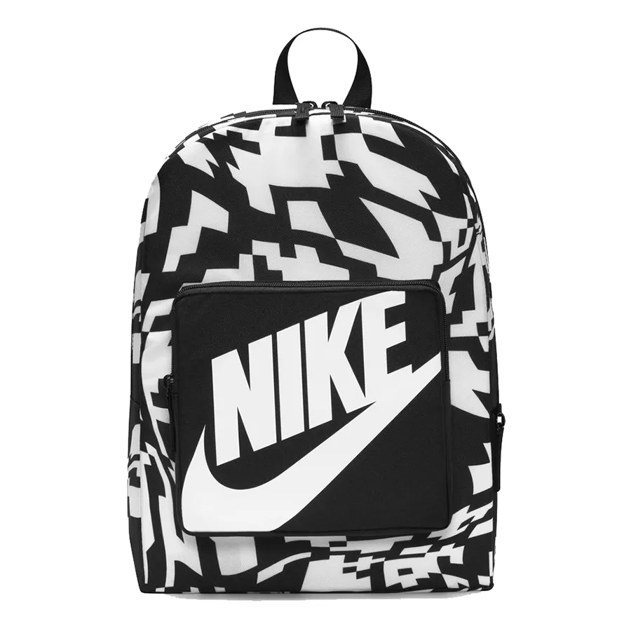 Balo Trẻ Em Nike Classic FA22 Boys Backpack DQ5158-010 Màu Trắng Đen