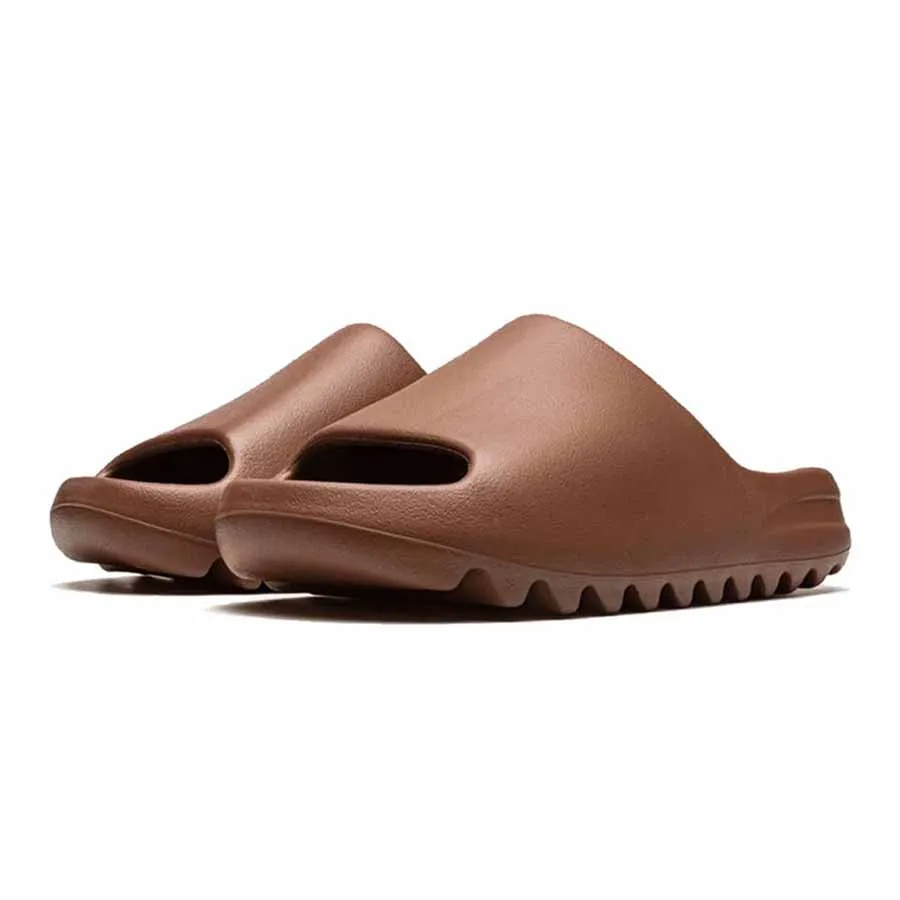 Adidas Nâu - Dép Adidas Yeezy Slide Flax FZ5896 Brown Màu Nâu Size 41 - Vua Hàng Hiệu