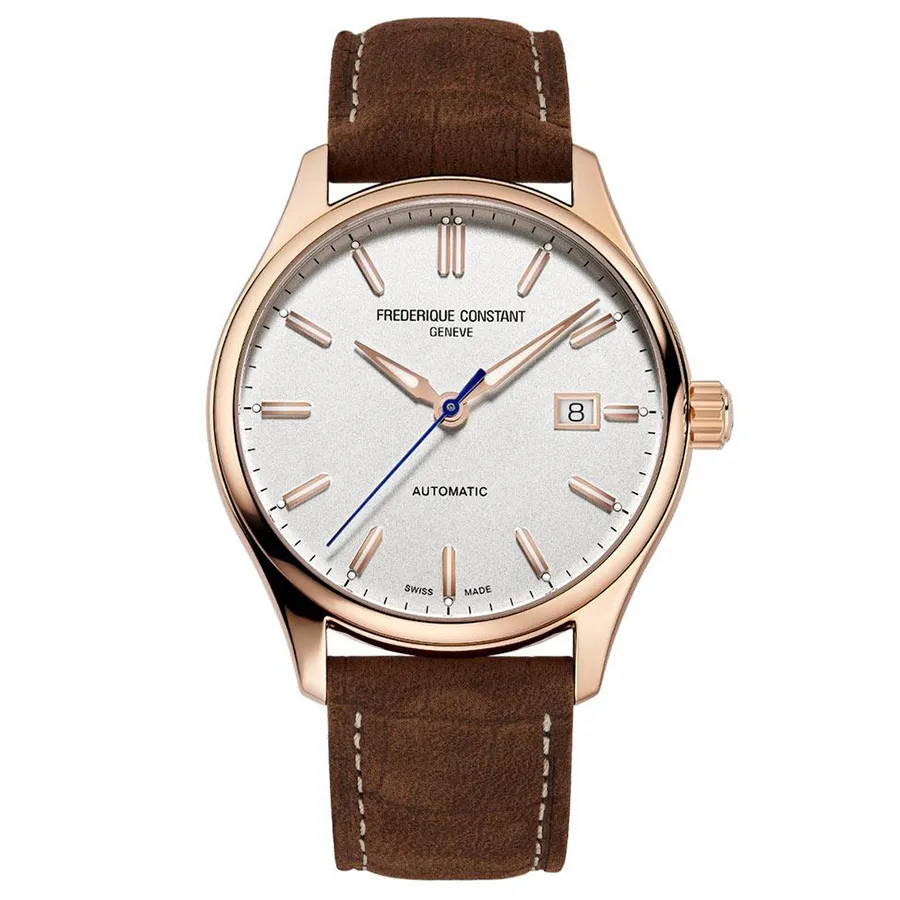 Đồng hồ Frederique Constant Nâu - Trắng - Đồng Hồ Nam Frederique Constant Classic FC-303NV5B4 Màu Nâu Trắng - Vua Hàng Hiệu