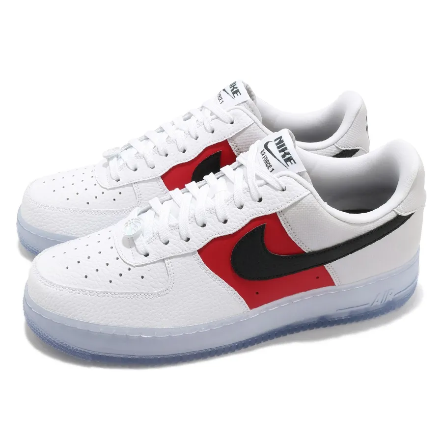 Giày Nike Giày thể thao - Giày Thể Thao Nike Air Force 1 07 LV8 EMB Icy Soles University Red CT2295-110 Màu Trắng Đỏ Size 42 - Vua Hàng Hiệu