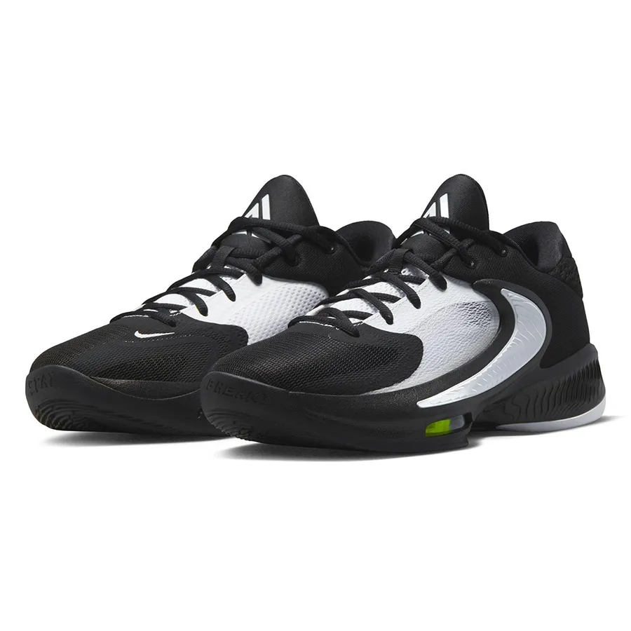 Giày Đen trắng - Giày Thể Thao Nike Freak 4 TB University Black White DO9678-012 Màu Đen Trắng Size 44.5 - Vua Hàng Hiệu