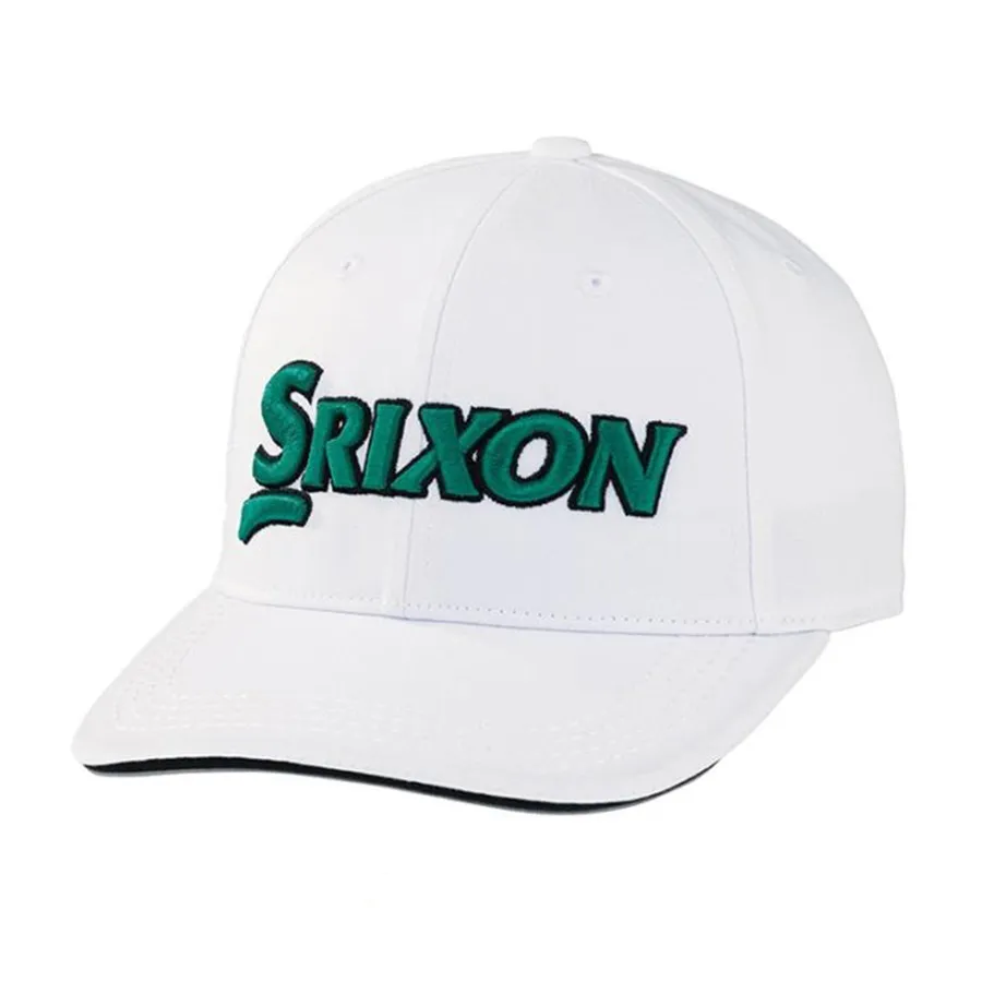 Dunlop - Mũ Dunlop Srixon Golf Hat SMH3130X Màu Trắng Xanh Lá - Vua Hàng Hiệu