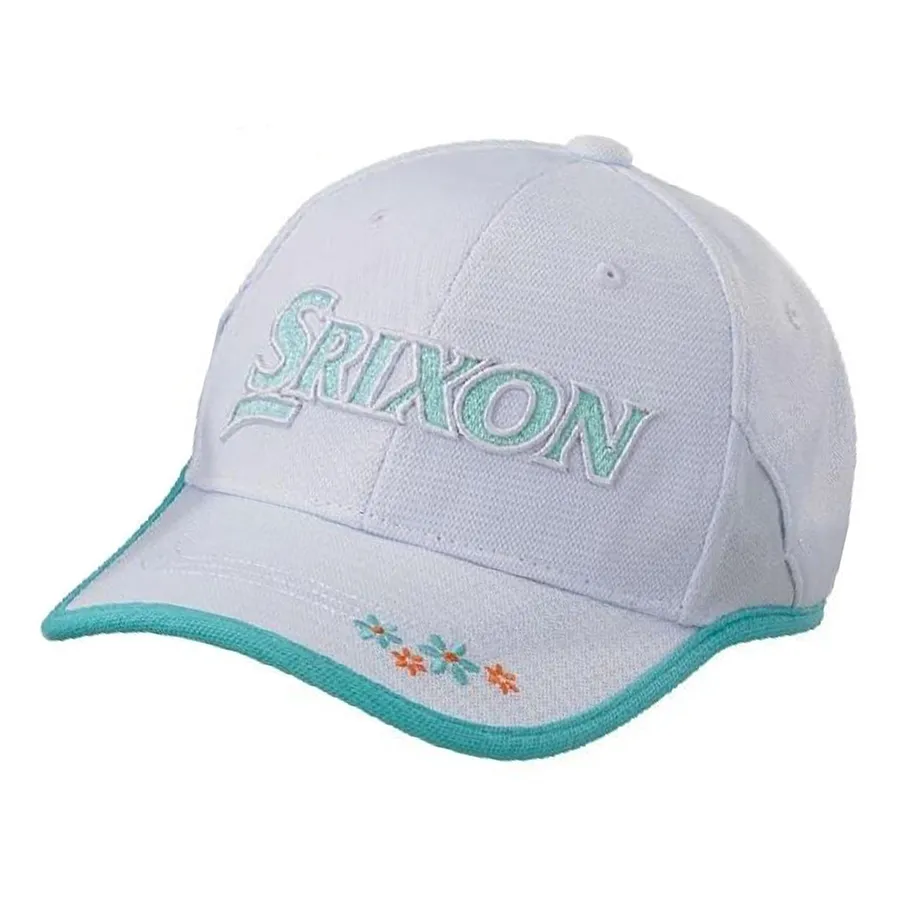 Dunlop - Mũ Dunlop Srixon Golf Ladies Cap SWH2152 Màu Trắng Xanh - Vua Hàng Hiệu
