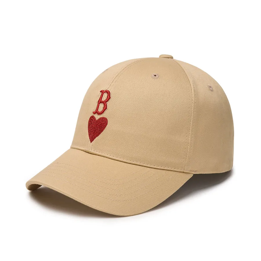 Mũ nón MLB Be - Mũ MLB Boston Red Sox 3ACPH014N-43BGL Màu Be - Vua Hàng Hiệu
