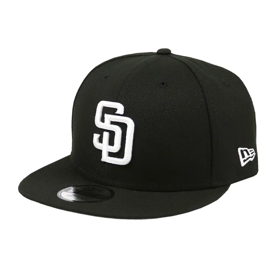 Casquette New Era 9FIFTY San Diego Padres – Noir, Snapback Réglable – Occasion