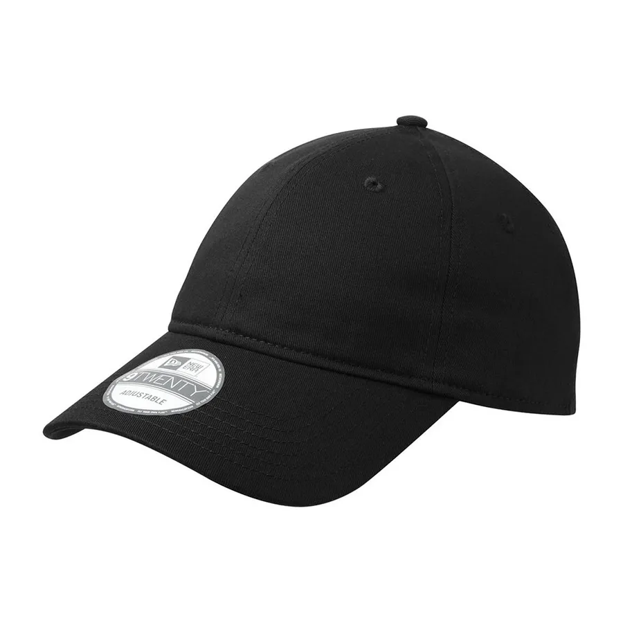Mũ nón New Era - Mũ New Era 9Twenty Adjustable Black Plain Cap Màu Đen - Vua Hàng Hiệu