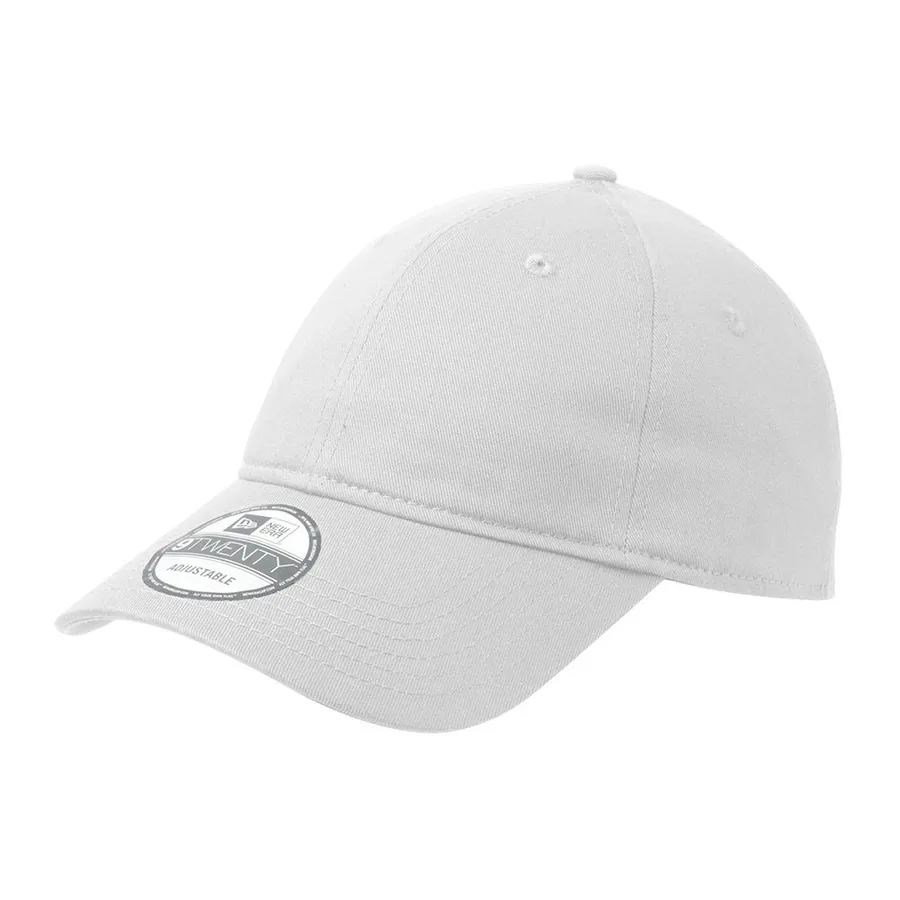 Mũ nón New Era - Mũ New Era 9Twenty Adjustable Deep White Cap Màu Trắng - Vua Hàng Hiệu