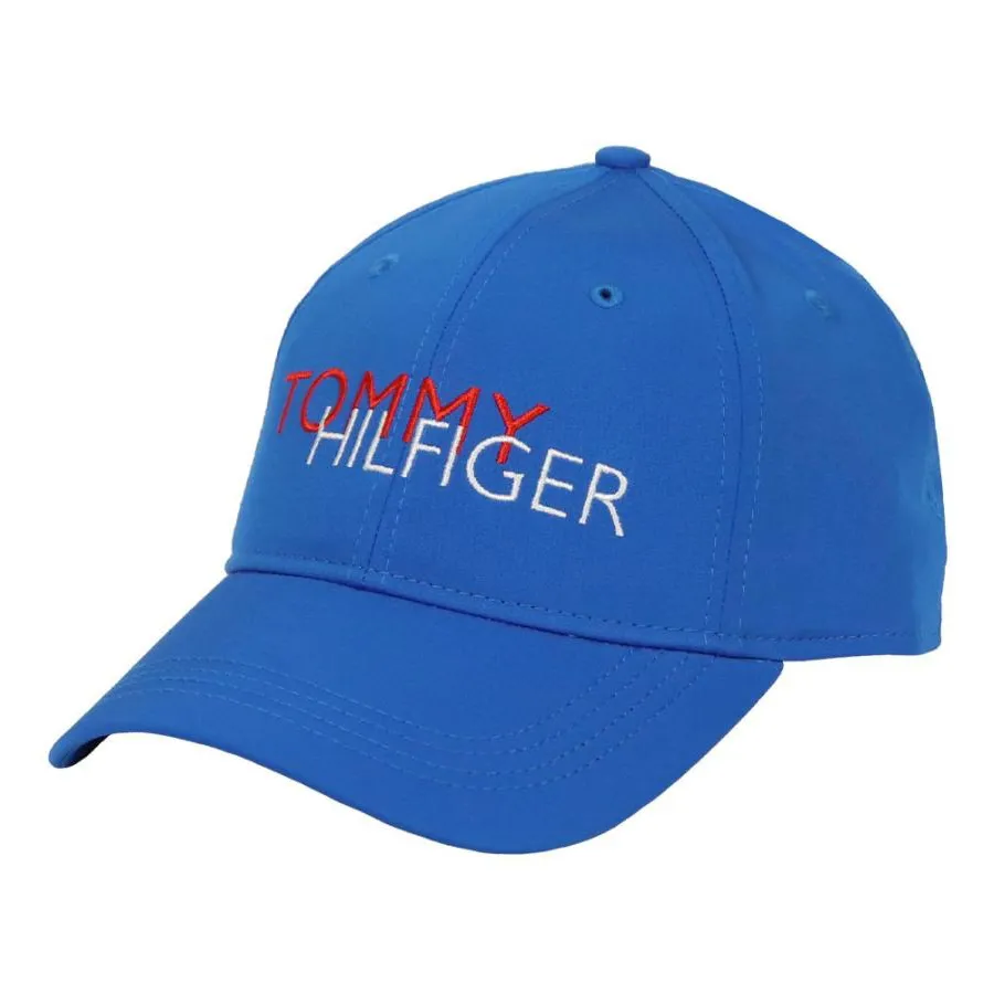 Mũ nón Tommy Hilfiger - Mũ Tommy Hilfiger Golf Curtis Sports Cap Màu Xanh Dương - Vua Hàng Hiệu