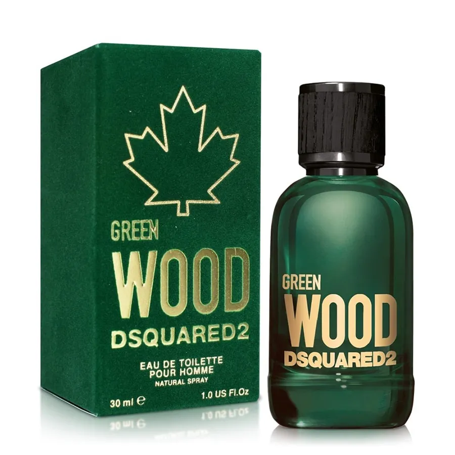 Nước hoa DSquared2 - Nước Hoa Nam Dsquared2 Green Wood Pour Homme EDT 30ml - Vua Hàng Hiệu