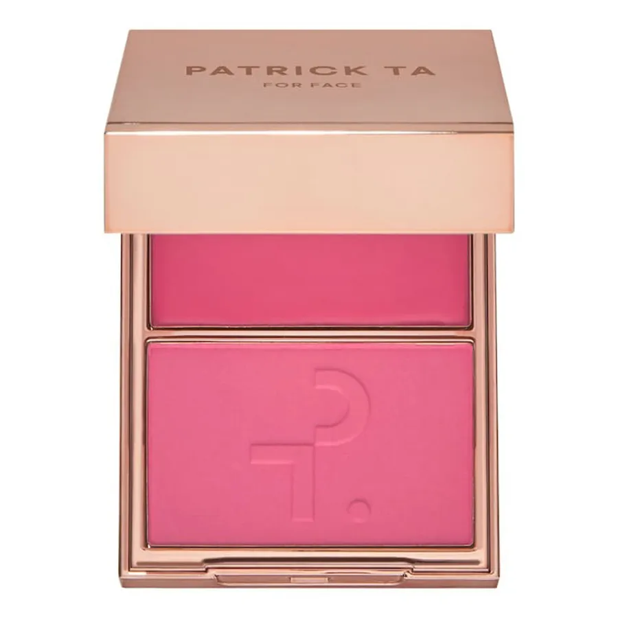 Phấn Má Hồng Patrick Ta 2in1 Double-Take Cream And Power Blush Duo
