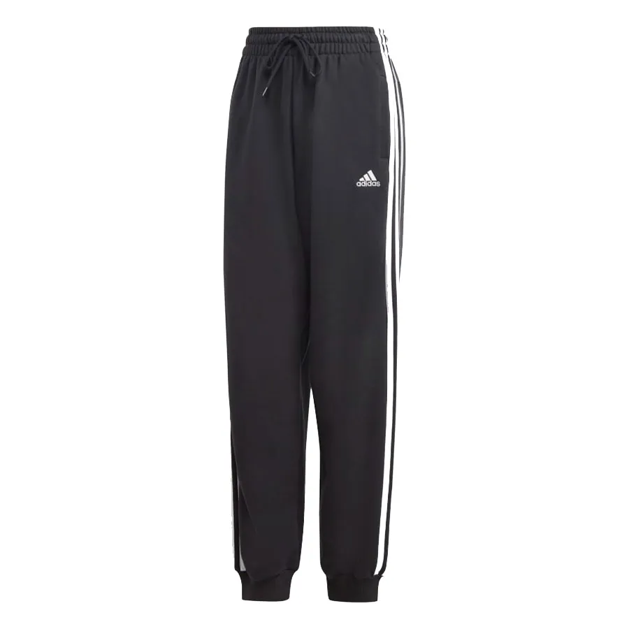 Thời trang Quần thể thao - Quần Dài Thể Thao Nữ Adidas W 3S Ft Ls Pt HA4375 Màu Đen Size 2XS - Vua Hàng Hiệu