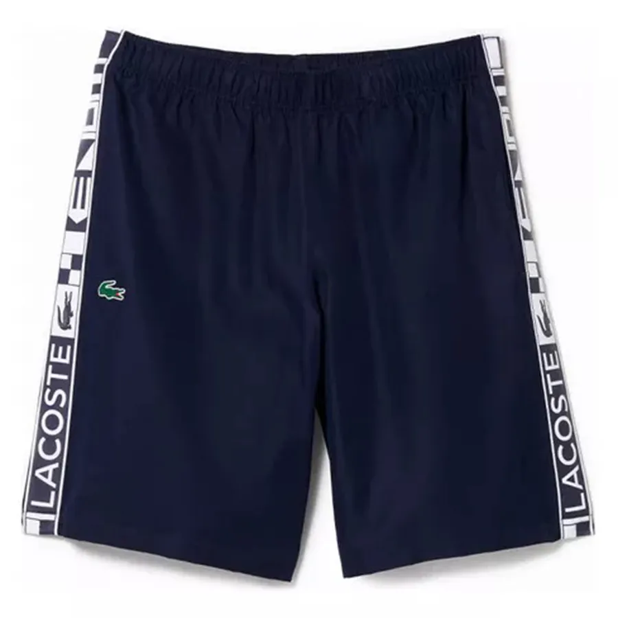 Quần Short Nam Lacoste Sport Gh9348 Màu Xanh Họa Tiết Size 2