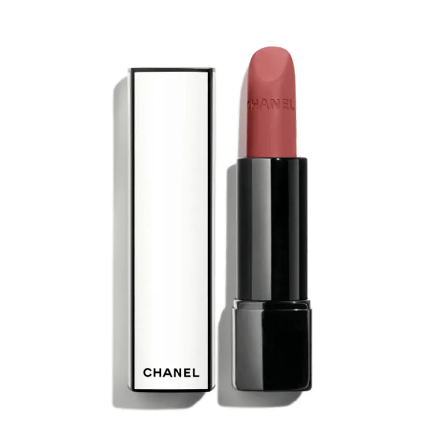 Son Môi Son lì - Son Chanel Rouge Allure Velvet Nuit Blanche 06:00 Màu Đỏ Đất - Vua Hàng Hiệu