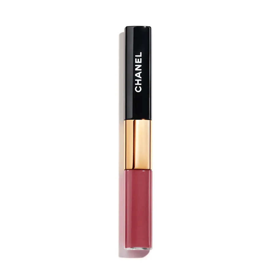 Son Môi Chanel - Son Kem Chanel Le Rouge Duo Colour 156 Intense Rosewoo Ultra Tenue Liquid Lip Gloss Màu Hồng Đậm - Vua Hàng Hiệu