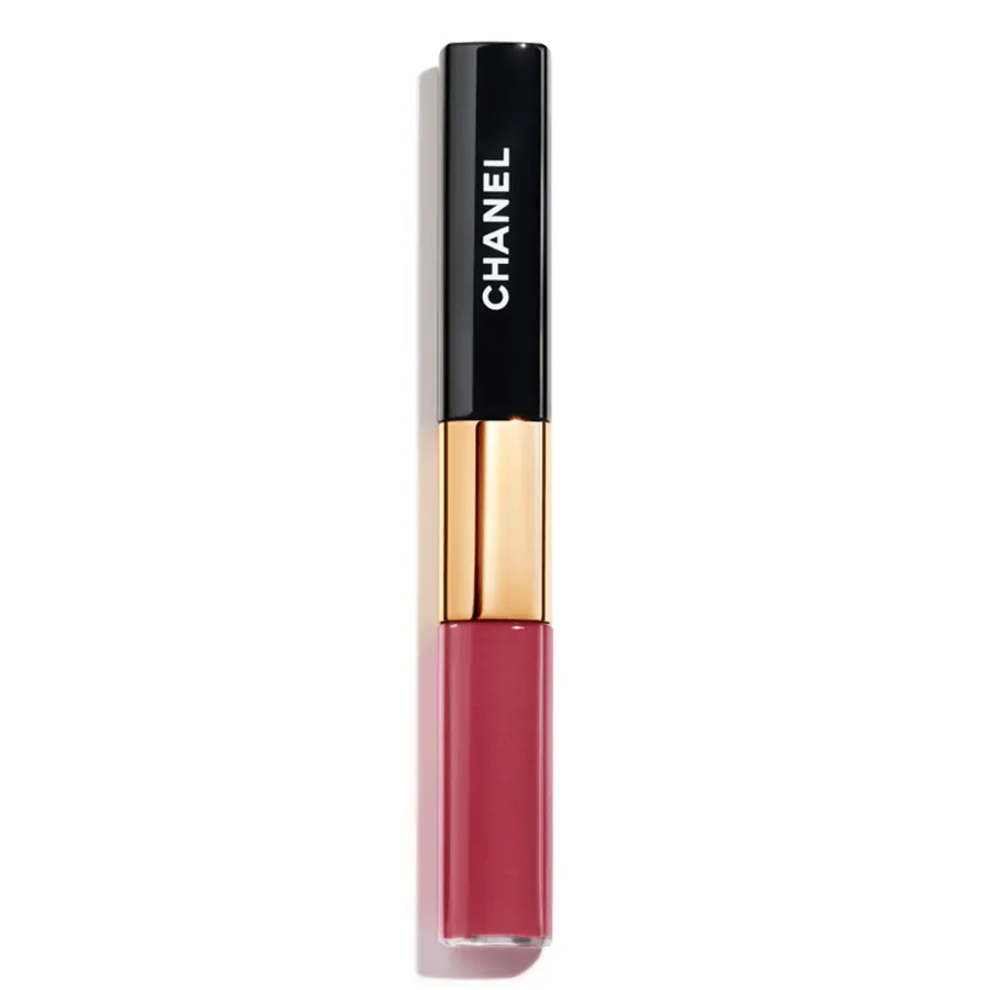 Son Kem Chanel Le Rouge Duo Ultra Tenue Ultrawear Liquid Lip 43 Sensual Rose Màu Hồng Đất