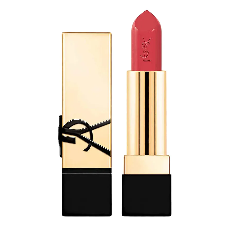 Son Môi Son lì - Son YSL Yves Saint Laurent Rouge Pur Couture Lipstick R10 Effortless Vermillion Màu Hồng Đỏ - Vua Hàng Hiệu