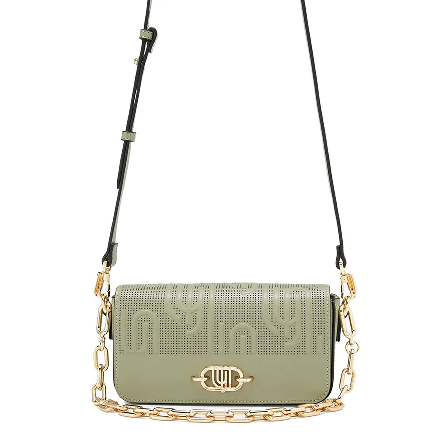 Lyn - Túi Đeo Chéo Nữ Lyn Infinite Nebula S Crossbody Bags LL24CBS134 Màu Xanh Green - Vua Hàng Hiệu