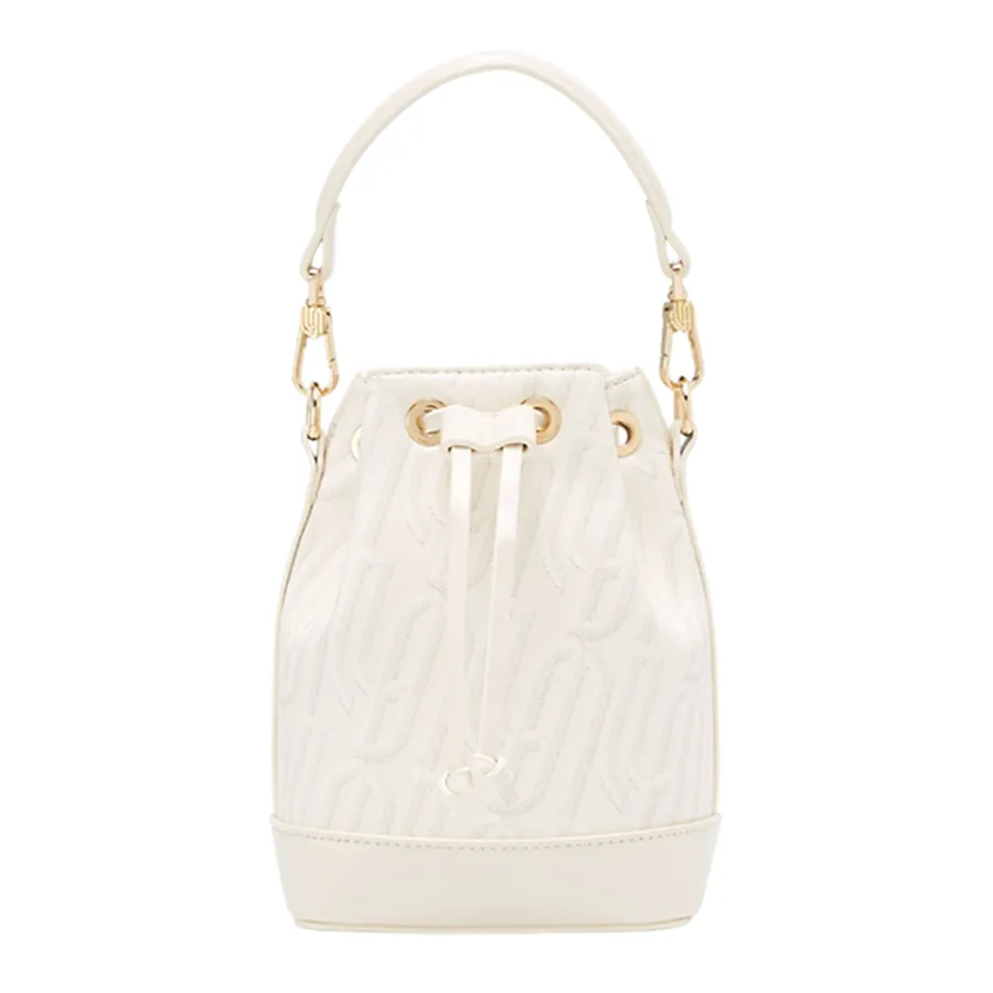 Lyn - Túi Đeo Chéo Nữ Lyn Infinite Plastic Love Lindsay Bucket Bags LL24CBF144 Màu Be - Vua Hàng Hiệu