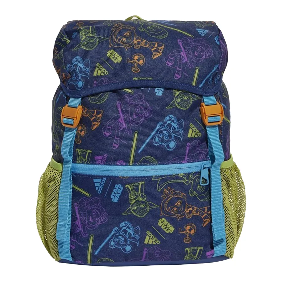Túi xách Adidas Trẻ em - Balo Trẻ Em Adidas Star Wars Young Jedi Backpack IU4859 Màu Xanh Họa Tiết - Vua Hàng Hiệu