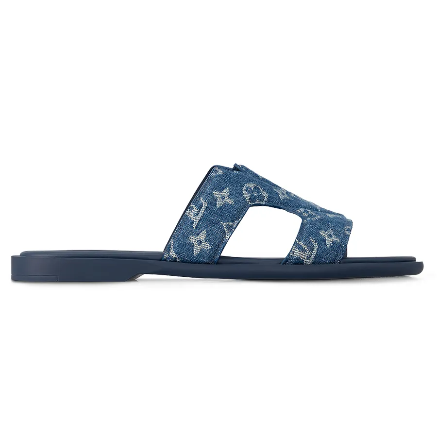 Lv Oasis Mule Louis Vuitton Slides Blue Dép Nam Louis Vuitton LV